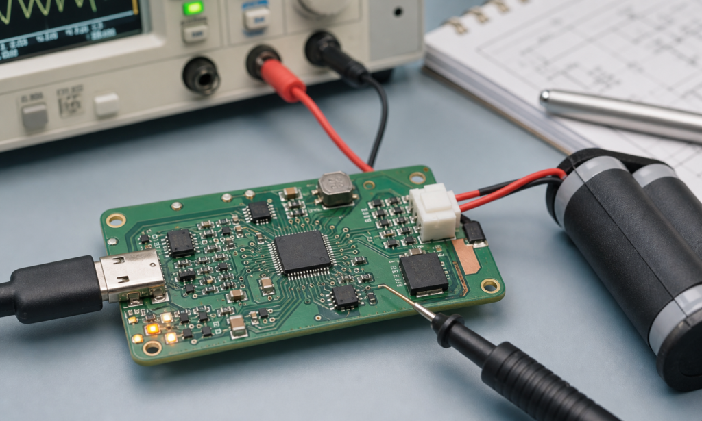 BQ25792 battery charger IC selection concept with USB-C input and battery power path design